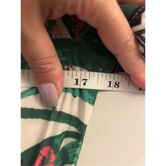 Flying Tomato Tropical Palm and Bird print high-low maxi dress size S Vacation B - Picture 5 of 8